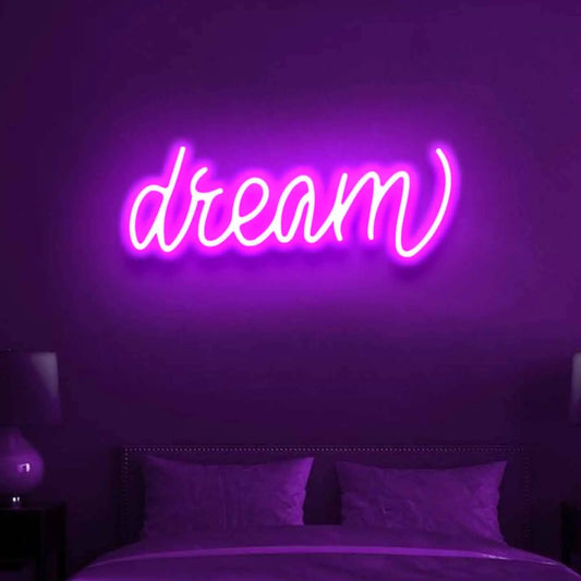 Dream Neon Sign - Aesthetic Vibes