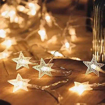 Star Fairy Light Battery Operated 20 Stars String Light Aesthetic Vibes