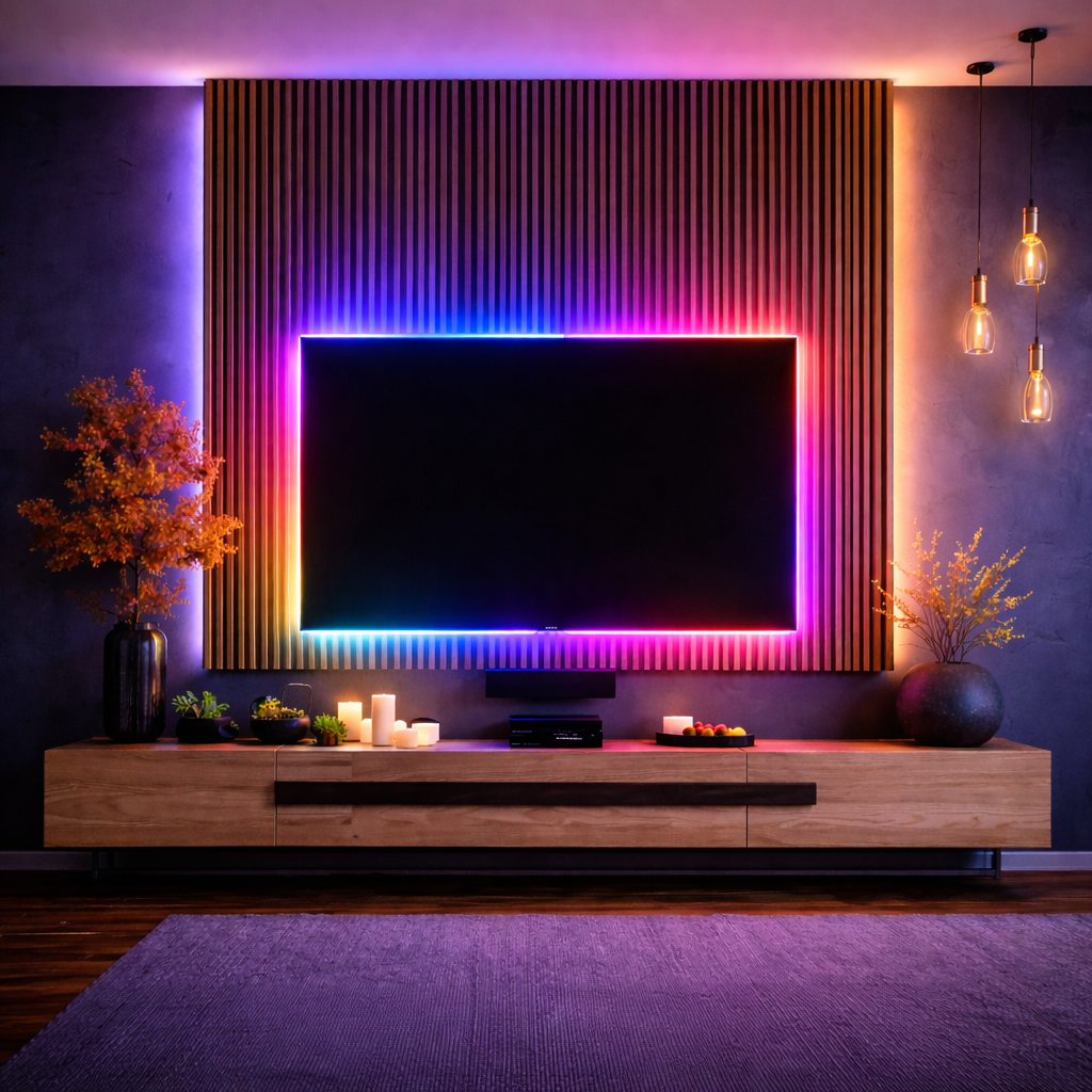 RGB LED strip lights for Tv night lighting in Pakistan