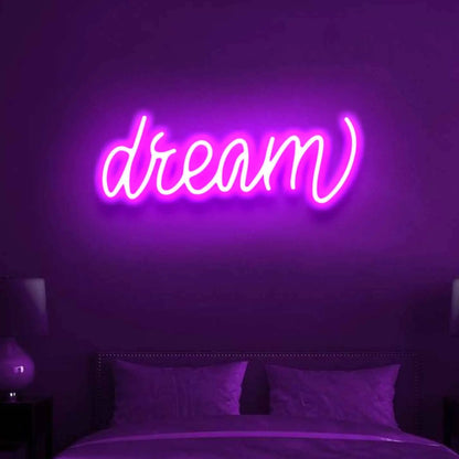 Dream Neon Sign - Aesthetic Vibes