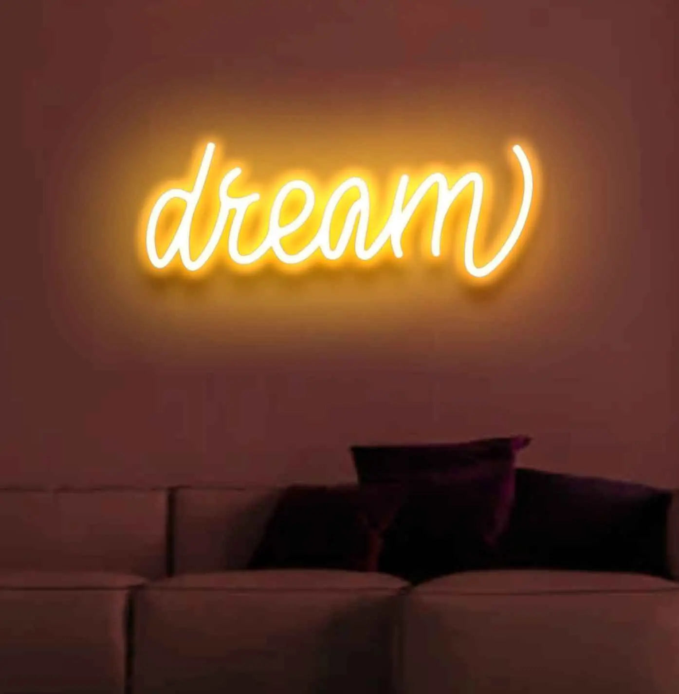 Dream Neon Sign - Aesthetic Vibes