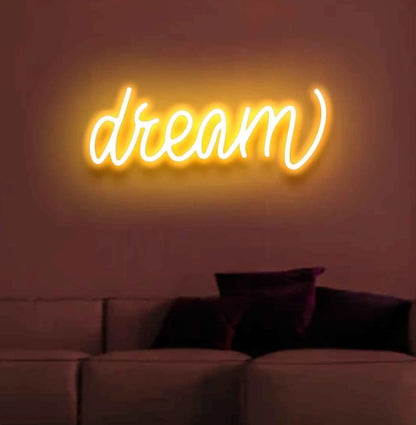 Dream Neon Sign - Aesthetic Vibes
