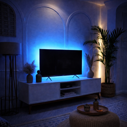 5M RGB LED Strip Light with Remote Control Aesthetic Vibes