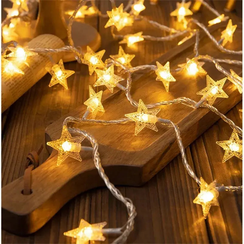 Star Fairy Light Battery Operated 20 Stars String Light Aesthetic Vibes