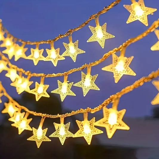 Aesthetic Star String Lights (Pack of 03) Aesthetic vibes