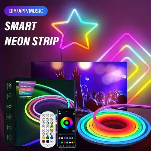 SMART RGB-IC NEON ROPE (5M Length) Aesthetic vibes
